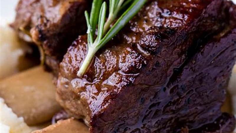 Master the Art of Cooking Beef Short Ribs | Cafe Impact