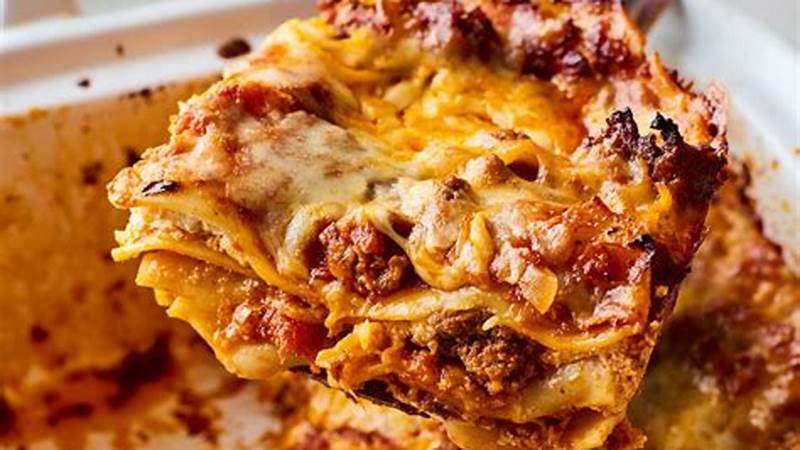 Master the Art of Homemade Lasagna Cooking | Cafe Impact