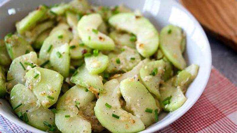 Cooking Chayote: A Delicious and Healthy Way to Prepare this Versatile Vegetable | Cafe Impact