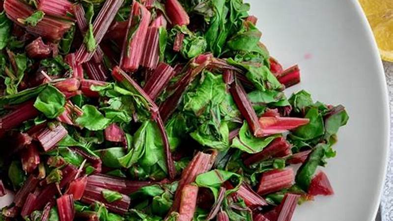 Master the Art of Cooking Beet Leaves with These Expert Tips | Cafe Impact