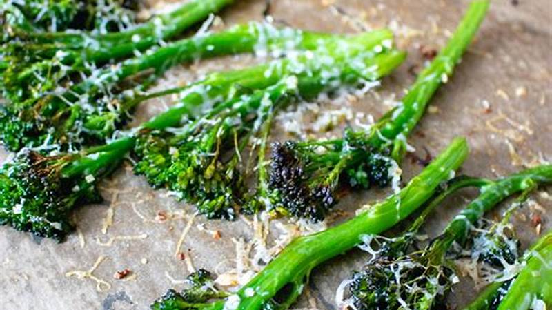 Master the Art of Oven Cooking Broccolini | Cafe Impact