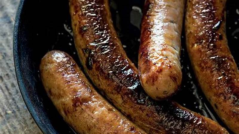 Master the Art of Cooking Chicken Apple Sausage | Cafe Impact