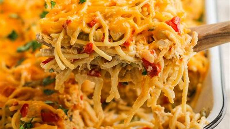 Deliciously Easy Chicken Spaghetti Recipe | Cafe Impact
