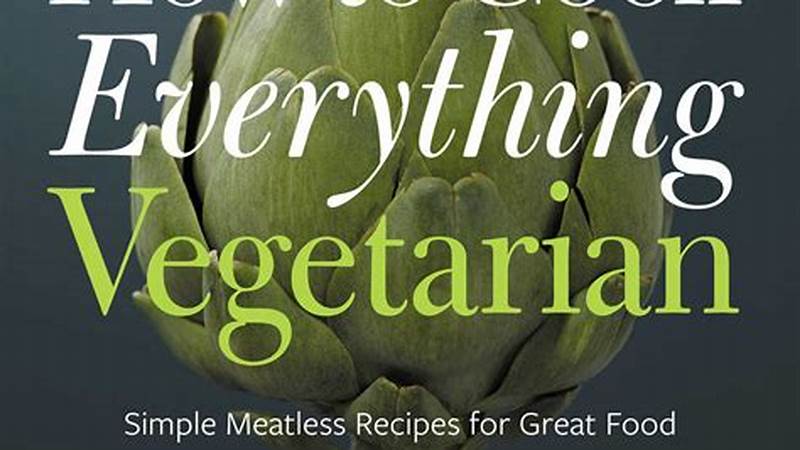 Cook Everything Vegetarian with Expert Tips | Cafe Impact