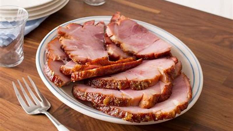 The Easy Way to Cook Delicious Ham Slices | Cafe Impact