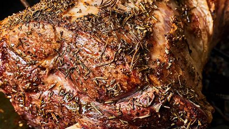 The Essential Steps to Cooking a Delicious Lamb Leg Roast | Cafe Impact