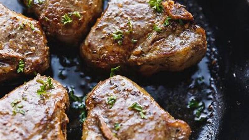 Master the Art of Cooking Lamb Loin Chops | Cafe Impact