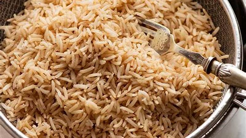 Master the Art of Cooking Long Brown Rice | Cafe Impact
