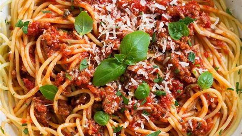 Mastering the Art of Perfect Pasta with Sauce | Cafe Impact