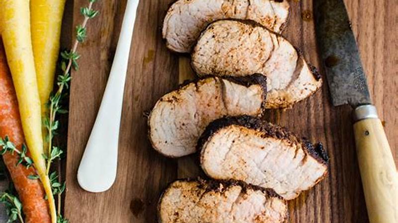 Master the Art of Cooking Pork Loin Fillet | Cafe Impact