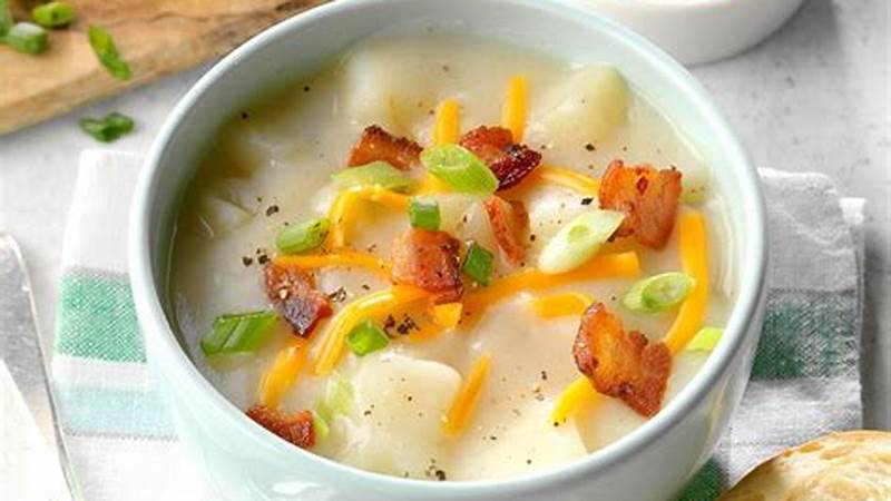 Create Delicious Potato Soup with These Easy Steps | Cafe Impact