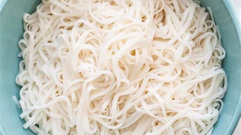 The Essential Guide to Cooking Rice Noodles | Cafe Impact
