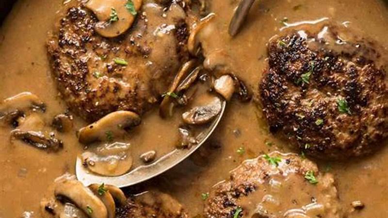 The Secret to Cooking Delicious Salisbury Steak | Cafe Impact
