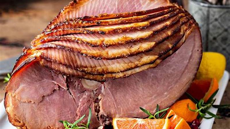 Create the Perfect Spiral Sliced Ham Every Time | Cafe Impact