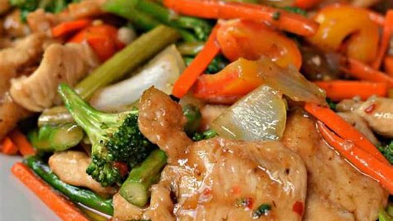 The Secrets Behind Making Delicious Stir Fry Chicken | Cafe Impact