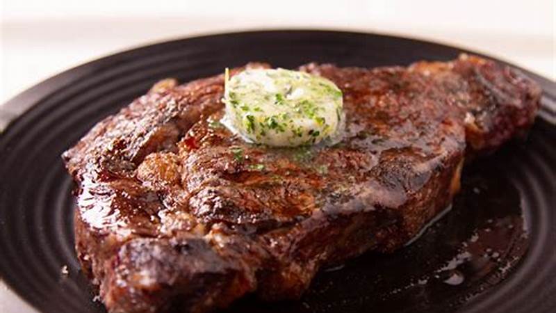 Master the Art of Cooking a Juicy Rib Eye Steak | Cafe Impact