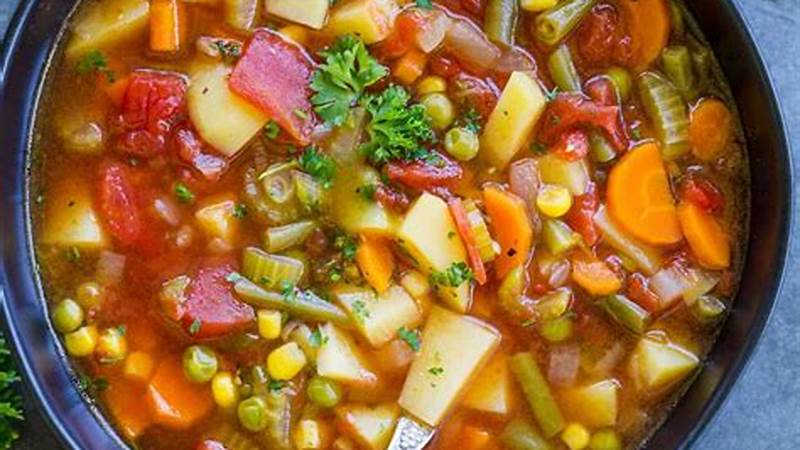 Master the Art of Making Delicious Vegetable Soup | Cafe Impact