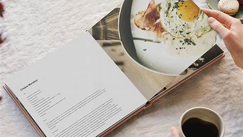 The Art of Crafting a Delectable Cook Book | Cafe Impact