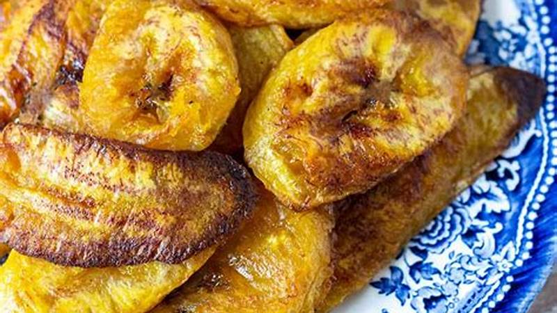 Delicious Plantain Recipes and Cooking Tips | Cafe Impact