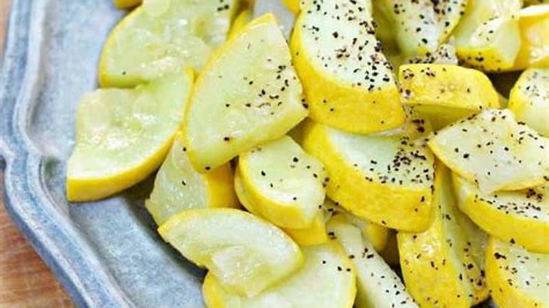 Discover the Best Ways to Cook Delicious Yellow Squash | Cafe Impact